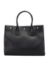 Rive Gauche tote, &pound;1,100, Handbags, Black, Leather, Back view
